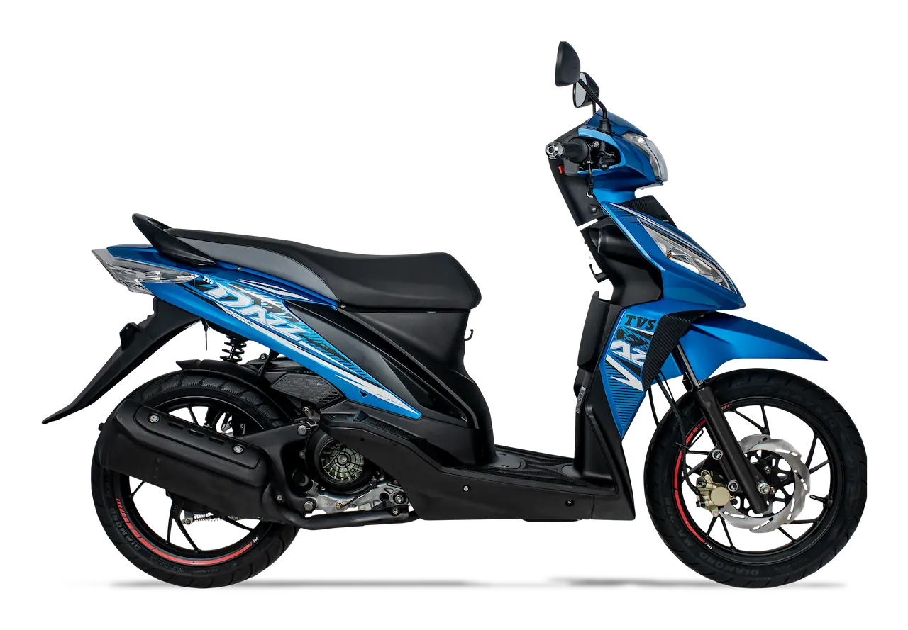 TVS Raider 125 2023 lado derecho
