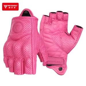 Guantes Motowolf Mitones Rosado 0302C