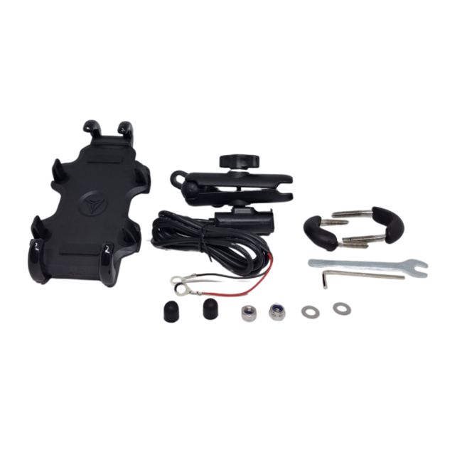 Porta celular Motowolf 8 agarres con carga - Motowolf