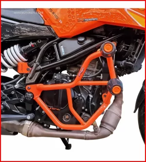 SLIDER PROTECTOR DE PIERNA + DEFENSA KTM DUKE 250 TERCERA GENERACIÓN AÑO 2024
