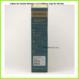 Cables De Cambio Shimano 1.2 X 2100mm, Caja De 100 Uds.