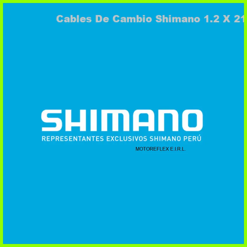 Cables Cambio Shimano 1.2x2100mm (100u) - ¡Oferta!