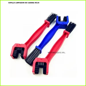 CEPILLO LIMPIADOR DE CADENA ROJO