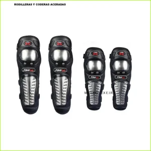 RODILLERAS Y CODERAS ACERADAS
