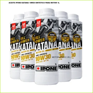 ACEITE IPONE KATANA 10W30 SINTETICO PARA MOTOR 1L