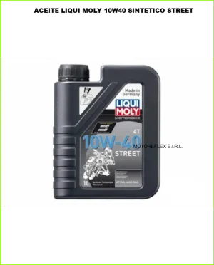 ACEITE LIQUI MOLY 10W40 SINTETICO STREET