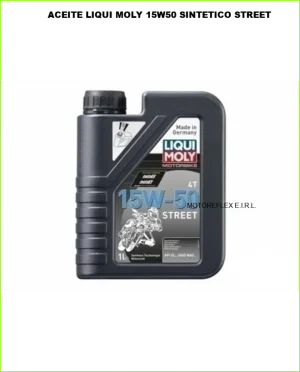 ACEITE LIQUI MOLY 15W50 SINTETICO STREET