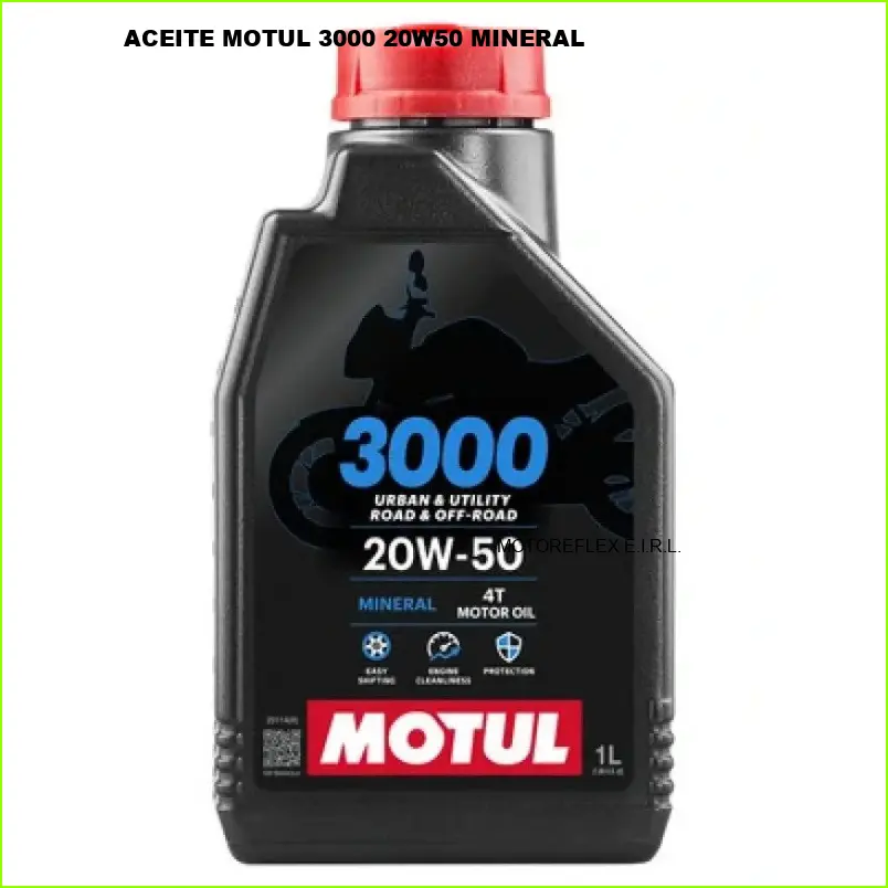 ACEITE MOTUL 3000 20W50 MINERAL