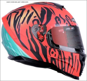 CASCO HOKEN 869 JAZZY VERDE MATE