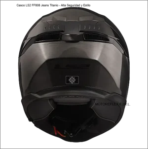 Casco LS2 FF808 Jeans Titanio - Diseño moderno y seguro