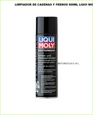 LIMPIADOR DE CADENAS Y FRENOS 500ML LIQUI MOLY