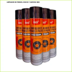 LIMPIADOR DE FRENOS, DISCOS Y ZAPATAS 3BSI