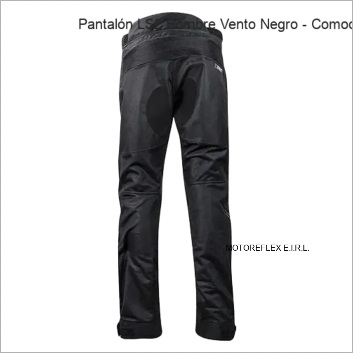 Pantalón LS2 Hombre Vento Negro 2