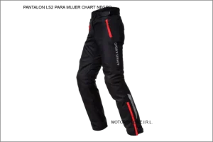 PANTALON LS2 PARA MUJER CHART NEGRO