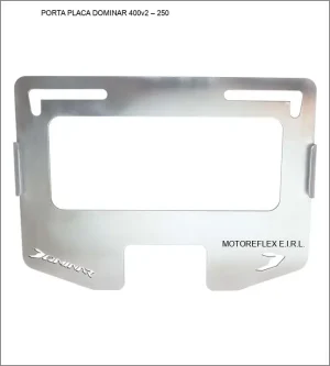 PORTA PLACA DOMINAR 400v2 – 250