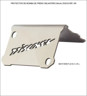 PROTECTOR DE BOMBA DE FRENO DELANTERO BAJAJ DISCOVER 150