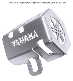 PROTECTOR DE BOMBA DE FRENO POSTERIOR YAMAHA MT03 2021-2023