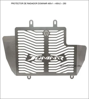 PROTECTOR DE RADIADOR DOMINAR 400v1 – 400v2 – 250