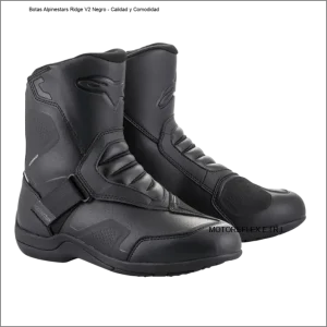 Botas Alpinestars Ridge V2 Negro, impermeables y seguras