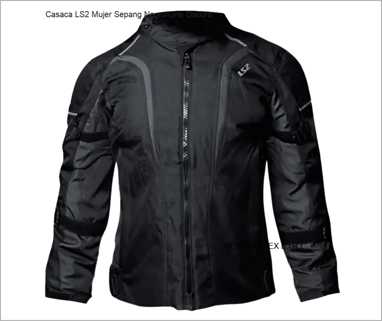 Casaca LS2 mujer Sepang negro/gris oscuro 2