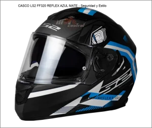 Casco LS2 FF320 REFLEX AZUL MATE