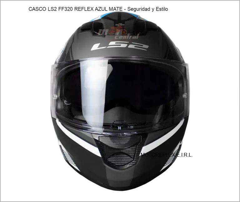 Casco LS2 FF320 REFLEX AZUL MATE 2
