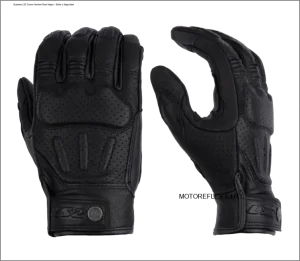 Guantes LS2 Cuero Hombre Rust Negro