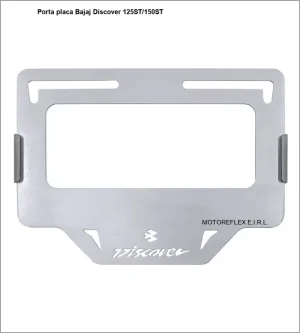 Porta placa para Bajaj Discover 125ST/150ST