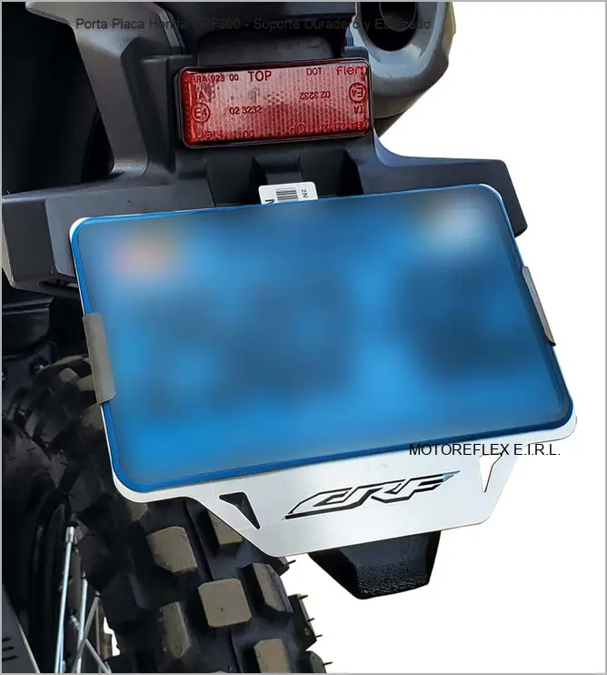 Porta placa para motos Honda CRF300 2