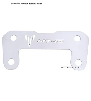 Protector de Acutrax para Yamaha MT15 en acero inoxidable