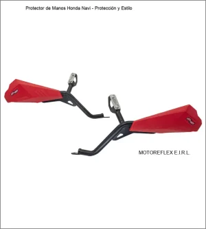 Protector de manos Honda Navi en acero al carbono