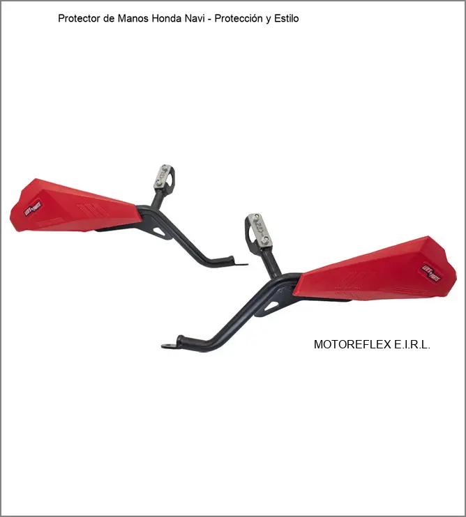 Protector de manos Honda Navi en acero al carbono