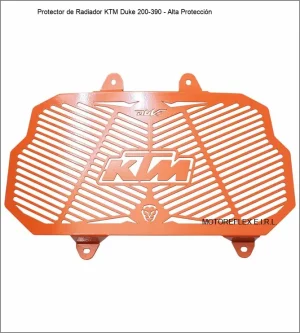 Protector de radiador para KTM Duke 200-390