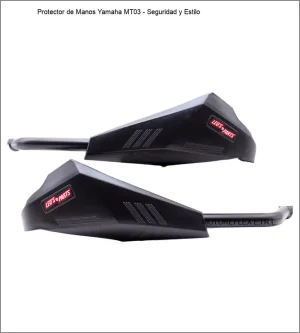Protector de Manos Yamaha MT03 en negro