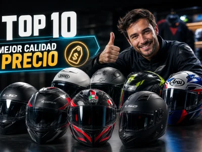 10 cascos de moto con mejor calidad-precio en 2026