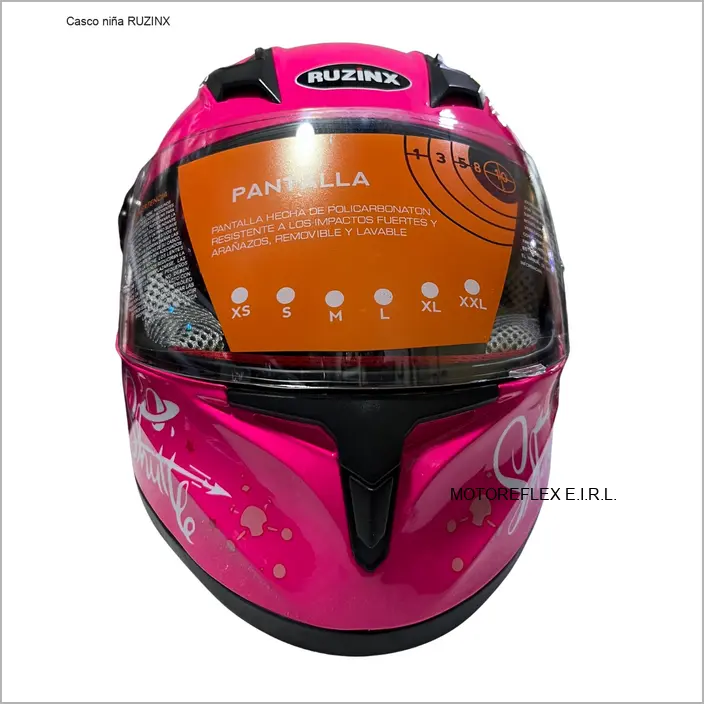 Casco de niña RUZINX para moto 2